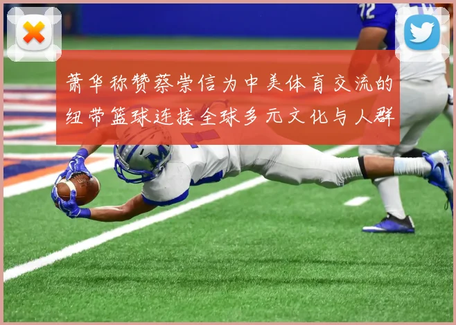 萧华称赞蔡崇信为中美体育交流的纽带篮球连接全球多元文化与人群